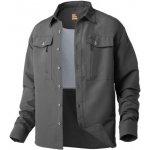 Ezmar Mid Weight košile s dlouhým rukávem soft šedá mid weight – Zboží Dáma