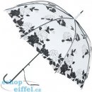 Blooming Brollies Boutique Vintage deštník dámský černo bílý