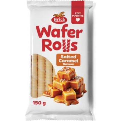 Brick trubičky slaný karamel 150 g – Sleviste.cz