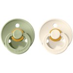 Bibs kaučuk 2 ks Colour Sage/ivory – Zboží Dáma