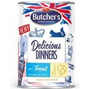 Butcher's Delicious Dinners kawałki z pstrągiem w galaretce 400 g