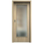 Sapeli Elegant Komfort M40 posuvné dub Hikari 100 x 197 cm Satináto bílé – Hledejceny.cz