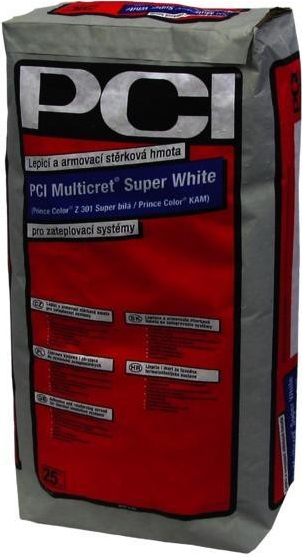 PCI Multicret Super white lepicí a armovací stěrková hmota 25kg bílá od 261  Kč - Heureka.cz