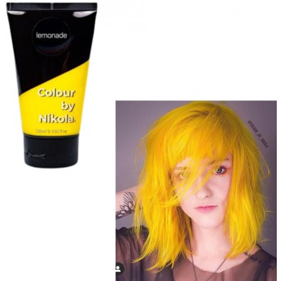 Colour by Nikola barva na vlasy Lemonade žlutá