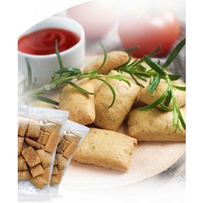 4Fitness Rozmarýnové krekry proteinové 50 g – Sleviste.cz