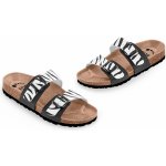 FORcare ČR obuv zdravotní 203066 bílá potisk zebra – Hledejceny.cz