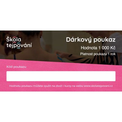Dárkový poukaz e-shop - Dárkový poukaz - 4000 Kč – Zboží Dáma
