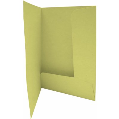 HIT Office A4 Papírové desky dvě chlopně žluté 1 ks – Zboží Mobilmania