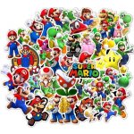 Sada samolepek Automotive Decals and Stickers 50 ks Samolepky na notebook pro notebook Skateboard – Zboží Dáma