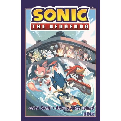 Ježek Sonic 3 - Bitva o Angel Island - Ian Flynn – Zboží Mobilmania