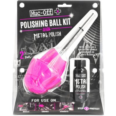 MUC-OFF 634 Polishing Ball Kit with Metal Polish 50 ml
