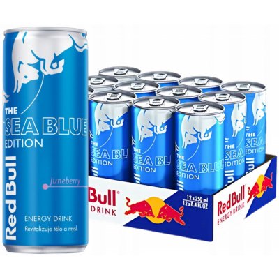 Red Bull Sea Blue Edition Muchovník 12 x 250 ml – Zboží Dáma