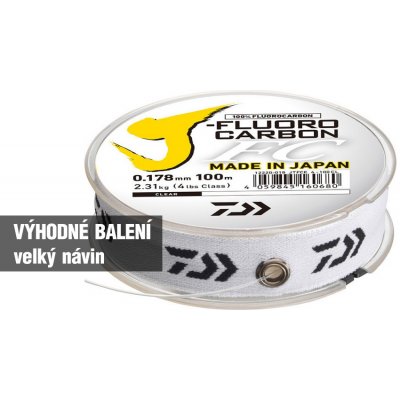 Daiwa J Fluorocarbon Leader 50 m 0,816 mm 30,6 kg – Zboží Dáma