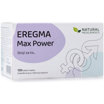 Natural Medicaments EREGMA Max Power 120 ks – Zboží Dáma