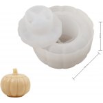 Manumi dvoudílná sada silikonových forem na odlévání kreativní hmoty 100x95 mm krabička s víčkem ve tvaru dýně 1 ks – Sleviste.cz