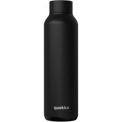 Quokka nerezová láhev Solid černá 850 ml – Zboží Dáma