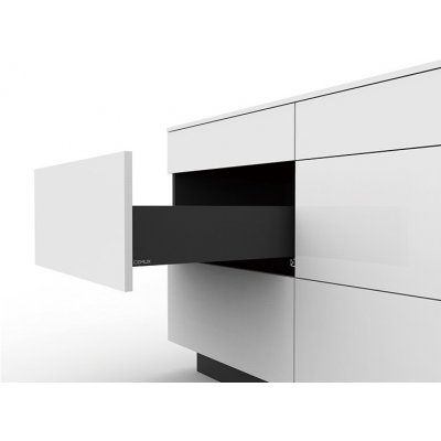 Cemux H Box SLIM zásuvka antracit H116/350 mm – Zboží Dáma