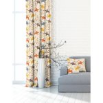 Závěs dekorační nebo látka, OXY Sloni, oranžový, 150 cm 150 cm – Hledejceny.cz