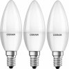 Žárovka Osram 3PAK LED žárovka LED E14 B35 7W = 60W 806lm 2700K Teplá bílá 200° VALUE OSRVALU7613