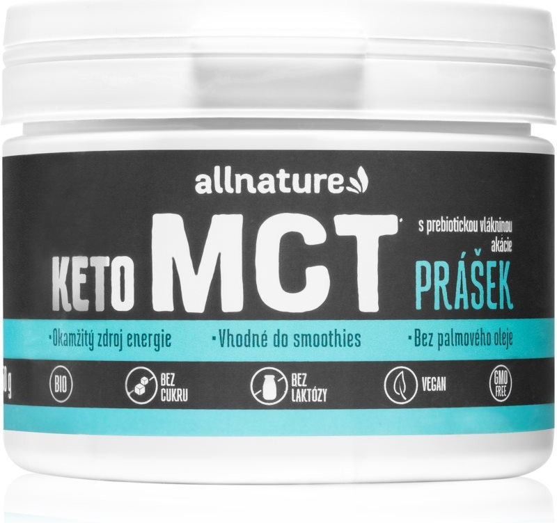 Allnature Keto MCT prášek BIO 250 g