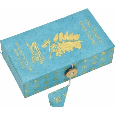 Sanu Babu Nepálské vonné provázky Nag Champa v dárkové krabičce se stojánkem 11 x 6 x 3 cm 65 g – Hledejceny.cz