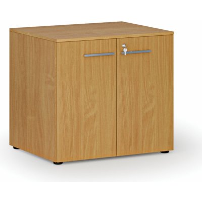 Primo Kancelářská skříň s dveřmi WOOD, 735 x 800 x 640 mm, buk – Zboží Mobilmania