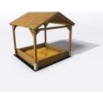 Playground System PÍSKOVIŠTĚ KRYTÉ 2,4 x 2,5 m – Hledejceny.cz