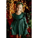 Lily Grey se zlatými tečkami zelené – Zboží Dáma