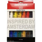 Sada akrylových barev Amsterdam Standard Series 12 x 20 ml – Zboží Mobilmania