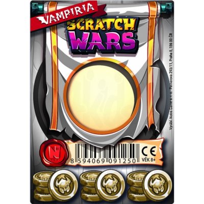 Notre Game Scratch Wars: Karta zbraně Vampiria – Zbozi.Blesk.cz