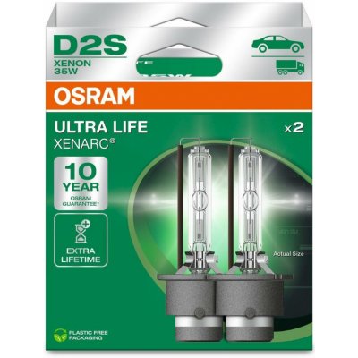 OSRAM XENONOVÁ VÝBOJKA D2S ULTRA LIFE 66240ULT-2HB – Hledejceny.cz