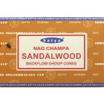 Satya Vonné kužele Sandalwood 10 ks – Zboží Dáma