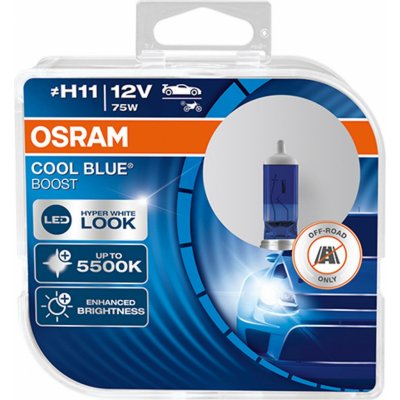 Osram Cool Blue Boost H11 PGJ19-2 12V 75W 62211CBB-HCB – Zboží Mobilmania