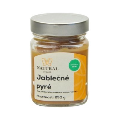 Natural Pyré jablečné bez přidaného cukru a konzervantů 250 g – Sleviste.cz