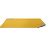 UNIQ Hagen inteligentní oboustranná podložka na stůl s magnetickými držáky na kabely, Canary yellow/Chalk grey – Zboží Mobilmania