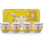 Pip Studio Lily Lotus sada kalíšků na vajíčko žlutá 4 ks – Zboží Dáma