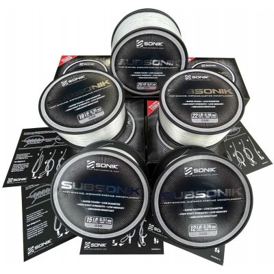Sonik Subsonik Clear 1200 m 0,41 mm – Zboží Dáma