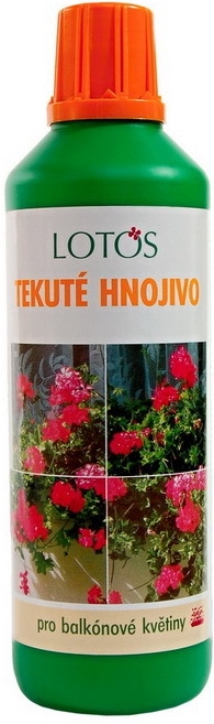 Zenit Lotos tekuté hnojivo Balkónové květiny 500 g