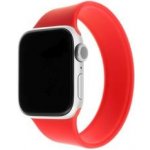 FIXED Elastic Silicone Strap pro Apple Watch 38/40mm S červený FIXESST-436-S-RD – Zboží Mobilmania