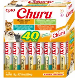 Churu Cat masové pyré mix Chicken 560 g