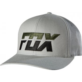 FOX Stack Flexfit Hat Grey