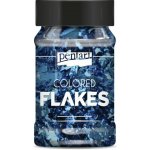 Pentart Barevné fóliové vločky PENTART 100 ml MODRÁ – Sleviste.cz