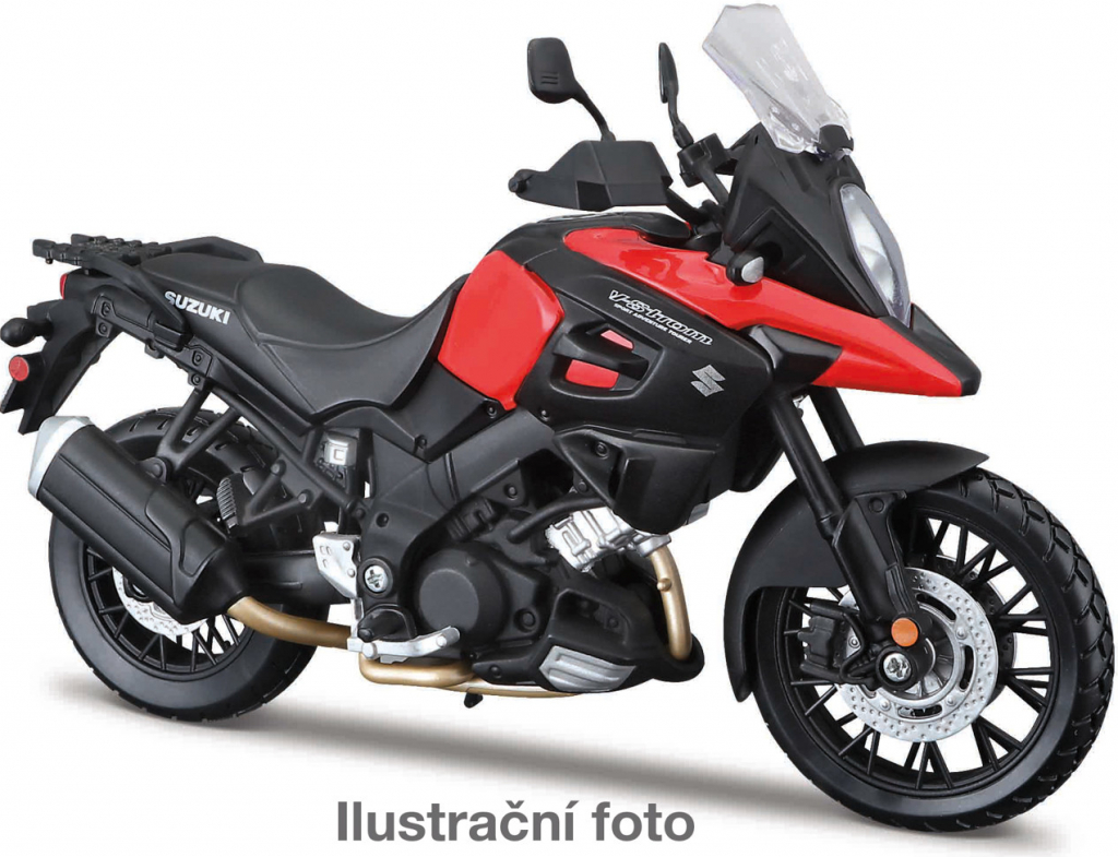 Maisto Motorka BMW R1200GS Černá 1:12