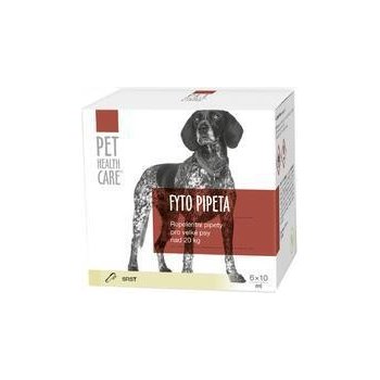 Pet Health Care Fytopipeta pes od 20 kg 6 x 10 ml