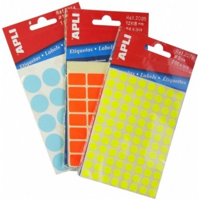 APLI ŽLUTÁ, průměr 19 mm, 100 ks 107206 – Zboží Dáma