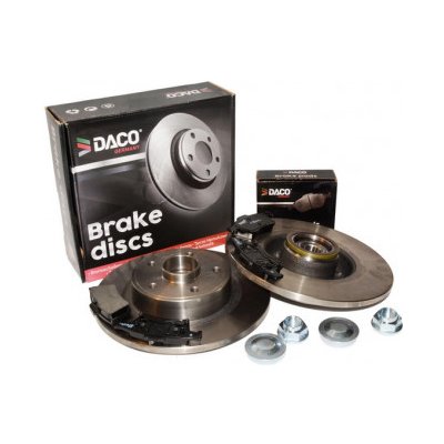 Brzdy kotouče a desky zadní s ložiskem RENAULT LAGUNA II - DACO – Hledejceny.cz