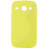 Pouzdro a kryt na mobilní telefon Pouzdro S-Case Samsung G350 Galaxy Core Plus žluté