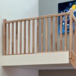 Scobax Zábradlí podestové Beech buk 100 cm 29520 – Hledejceny.cz