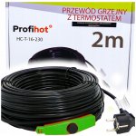 Topný kabel profiHOT 2 m 32 W – Hledejceny.cz