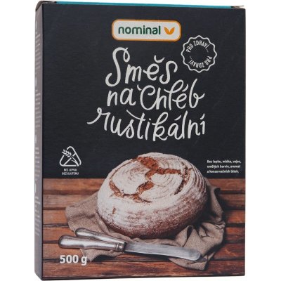 Nominal Směs na chléb rustikální Bez lepku 0,5 kg – Zboží Mobilmania